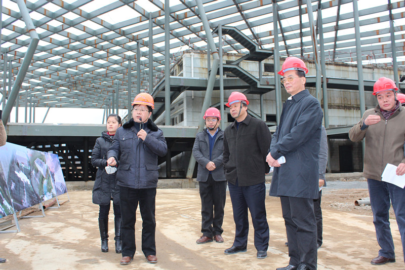 市委副書記、市長(zhǎng)韓軍視察指導(dǎo)中國宣紙博物館建設(shè)